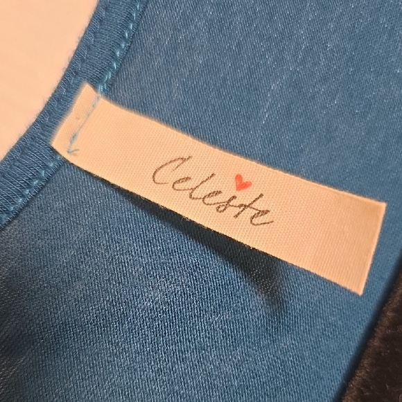 Celeste Size XL Teal Women's Thin Lightweight Cardigan - Picture 3 of 4